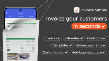 Invoice Simple: Invoice Maker header
