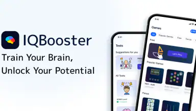 IQ Booster: Brain Games & Test header