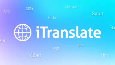 iTranslate Translator header