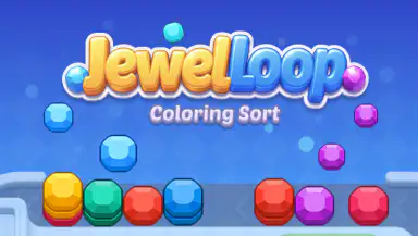 Jewel Loop - Coloring Sort header