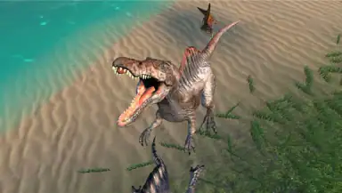 Jurassic Clash Primal Dino Sim header