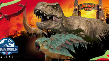 Jurassic World Alive header