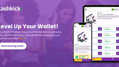KashKick: Get paid to have fun header