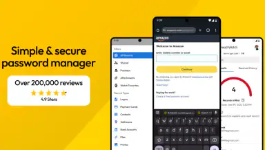Keeper Password Manager header
