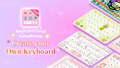 Keyboard Emoji & Sound Themes header