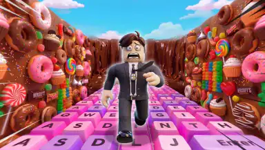 Keyboard Obby: ASMR Speed Run header