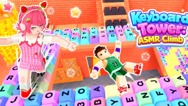 Keyboard Tower: ASMR Climb header