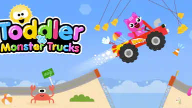 Kids Monster Truck Games 2+ header