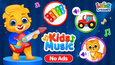 Kids Music: Piano, Xylo, Drums header