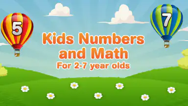 Kids Numbers and Math header