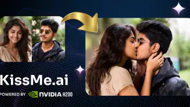 KissMe.ai - AI Kiss Generator header