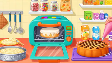 Kitchen Set: Cooking Time Chef header