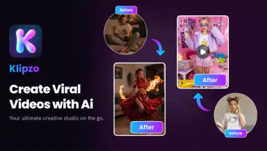 Klipzo – AI Video Creator header