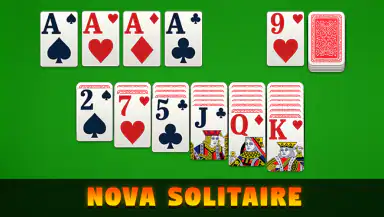 Klondike Solitaire Card Game header