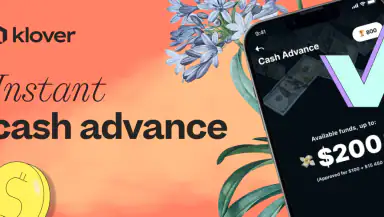 Klover - Instant Cash Advance header