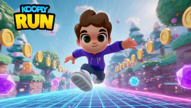 Kooply Run™: Play and Create! header