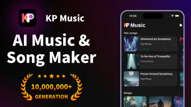 KP AI Music & Song Maker header
