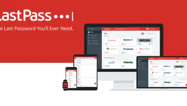 LastPass Password Manager header
