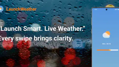 LaunchWeather header
