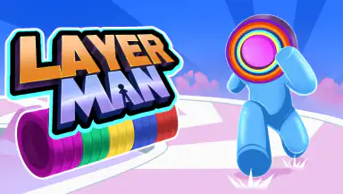 Layer Man 3D: Run & Collect header