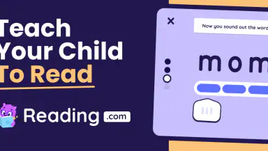 Learn to Read: Reading.com header