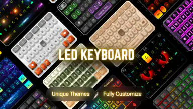 LED Keyboard: Colorful RGB header