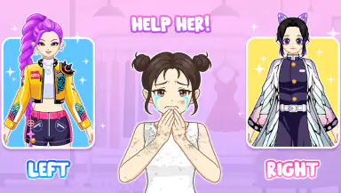 Left Or Right Perfect Dress Up header