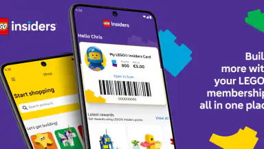 LEGO® Insiders: Shop & Rewards header