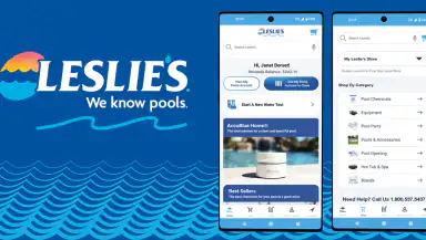 Leslie's - Pool Care header