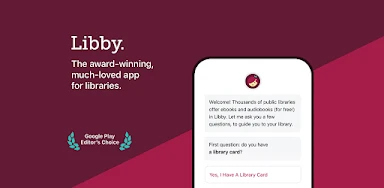 Libby, the Library App header