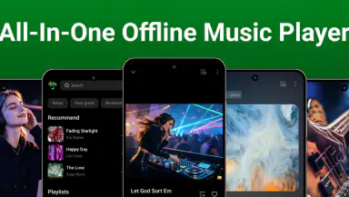 Lilt - Offline Music Player header