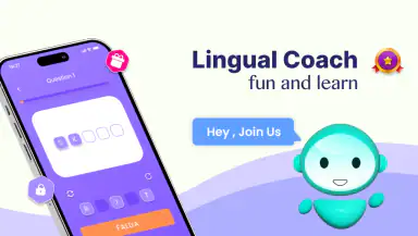 Lingual Coach: Learn with AI header
