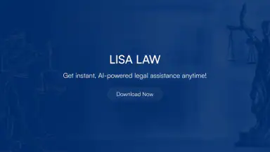 Lisa Law: AI Legal Help 24/7 header