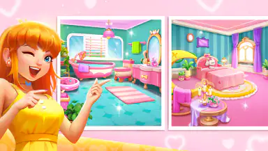 Little Panda's Girls Town header