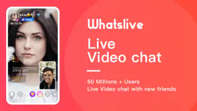 Live Chat Video Call-Whatslive header