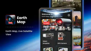 Live Earth Map & GPS Tracker header