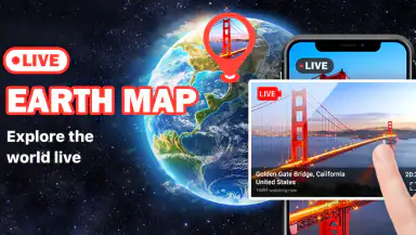 Live Earth Map: Street View 3D header