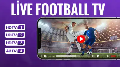 Live football TV header