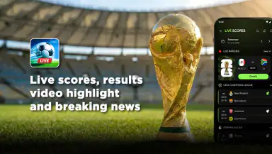 Live Scores: Football Match header