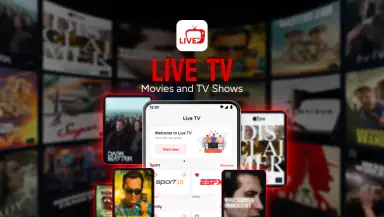 Live TV: Movies and TV Shows header