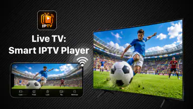 Live TV: Smart IPTV Player header