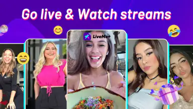 LiveMe+: Live Stream & Go Live header