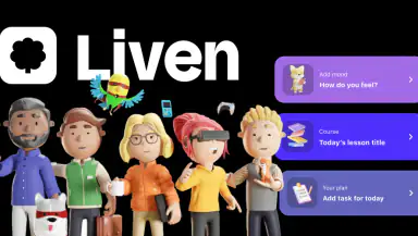 Liven: Discover yourself header