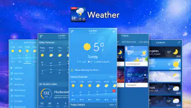 Local Weather Forecast& Widget header