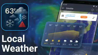 Local Weather: Forecast&Alerts header