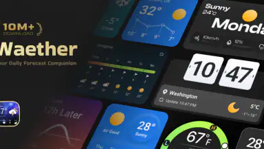 Local Weather & Weather Widget header