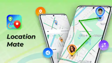 Location Mate - Share & Track header