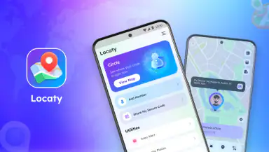 Locaty - GPS Location Share header
