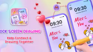 Lockscreen Drawing header