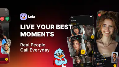 Lola: Live Video Chat App header